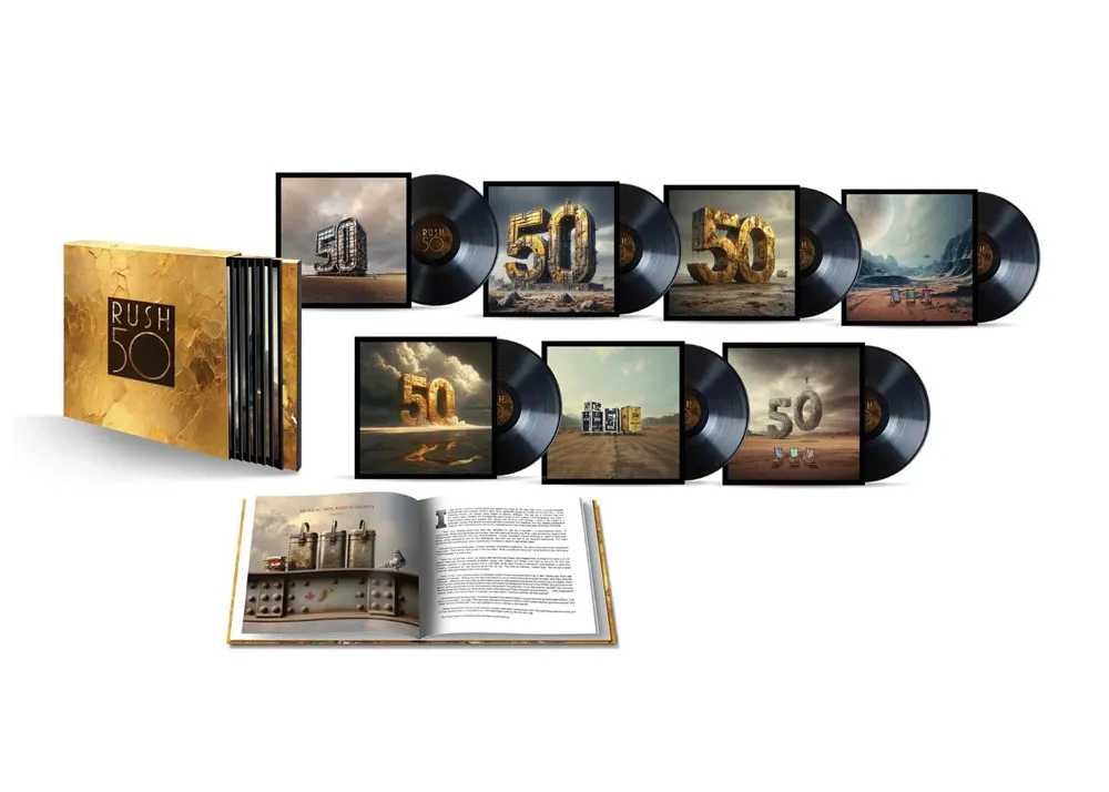 Виниловая пластинка RUSH - Rush 50 (Deluxe Box Set)