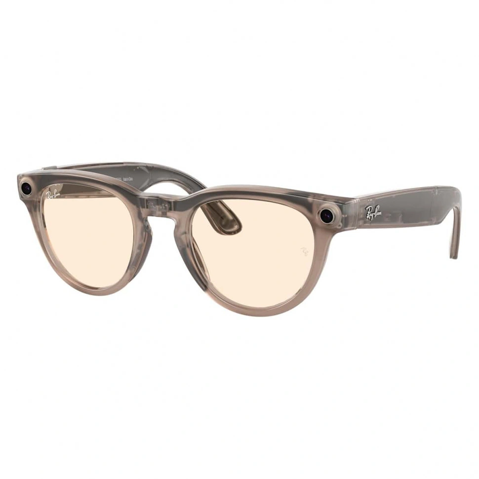 Умные очки Ray-Ban Meta Headliner RW4009F Warm Stone/Saffron Yellow, размер L Умные очки Ray-Ban Meta Headliner RW4009F Warm Stone/Saffron Yellow, размер L