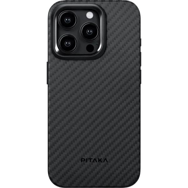 Чехол Pitaka MagEZ Case Pro 4 для iPhone 15 Pro Max 600D Black/Grey Чехол Pitaka MagEZ Case Pro 4 для iPhone 15 Pro Max 600D Black/Grey