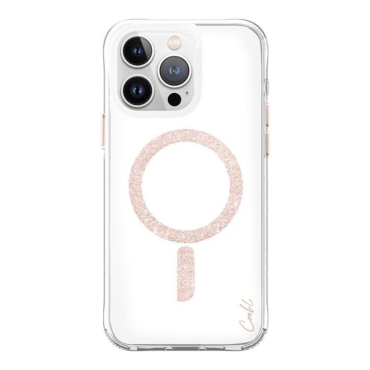 Чехол Uniq для iPhone 15 Pro COEHL Glace Rose Gold (MagSafe)