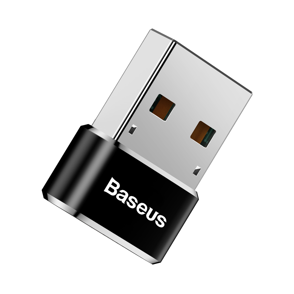 Адаптер Baseus USB Male To Type-C Female Adapter Converter 5A Черный