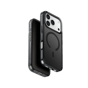 Чехол Uniq Clario MagSafe для iPhone 17 Pro Max, Черный