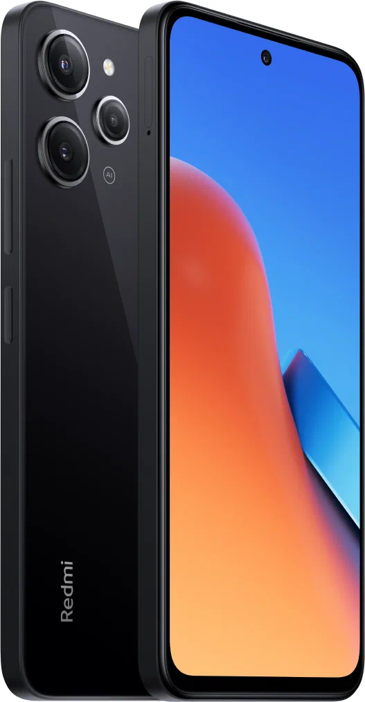 Смартфон Xiaomi Redmi 12 | 4/128 ГБ Ростест (EAC) Черный