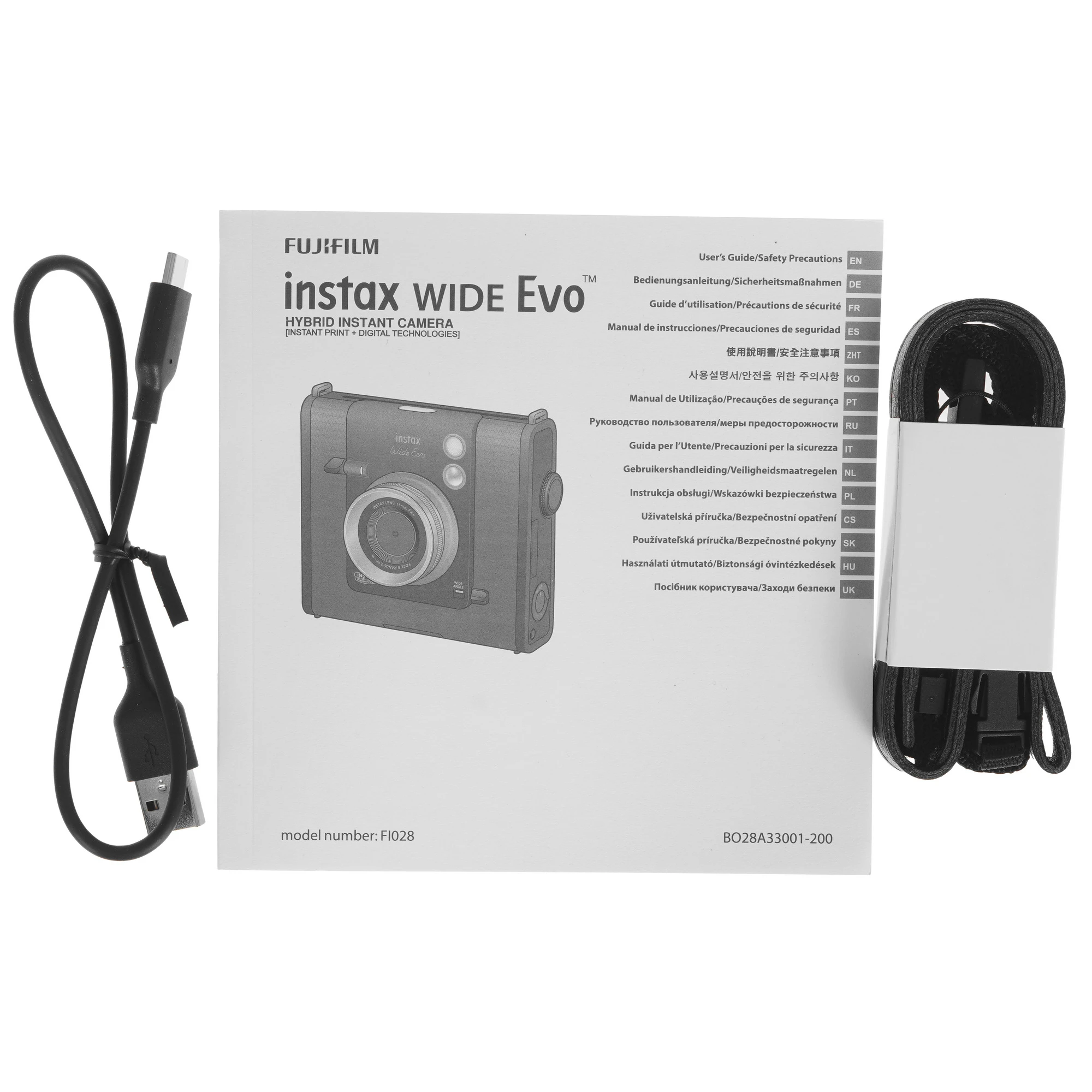 Фотоаппарат моментальной печати FujiFilm Instax Wide Evo