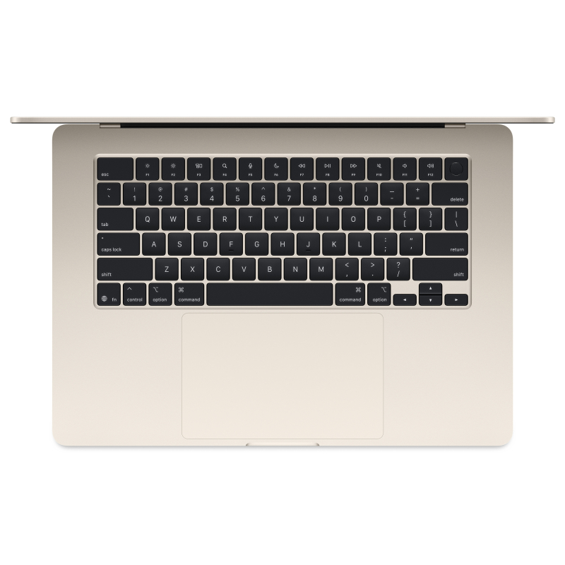 Ноутбук Apple MacBook Air 15" M4 (2025) 10C CPU/10C GPU, 24 ГБ RAM, 512 ГБ SSD, (Starlight | Сияющая звезда)