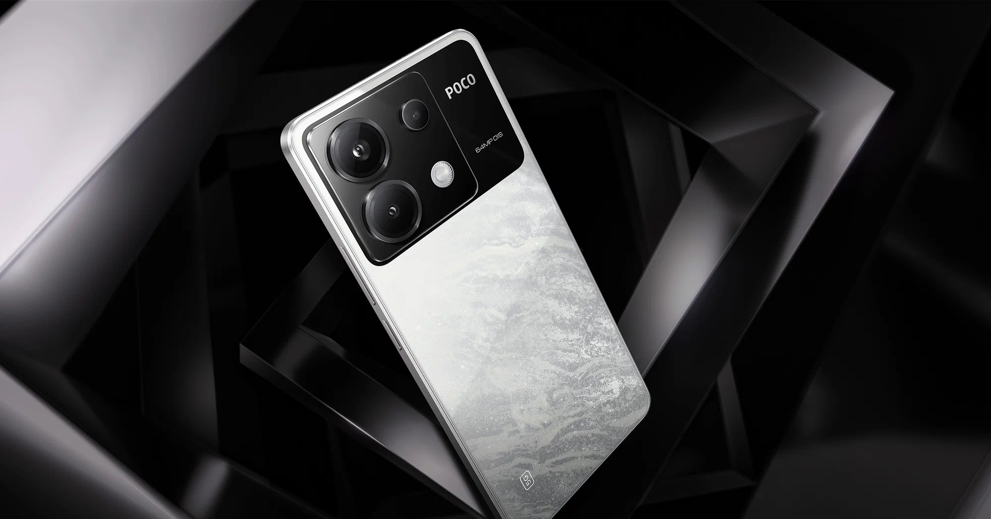 Смартфон Xiaomi Poco X6 5G | 12/256 ГБ Ростест (EAC) Белый