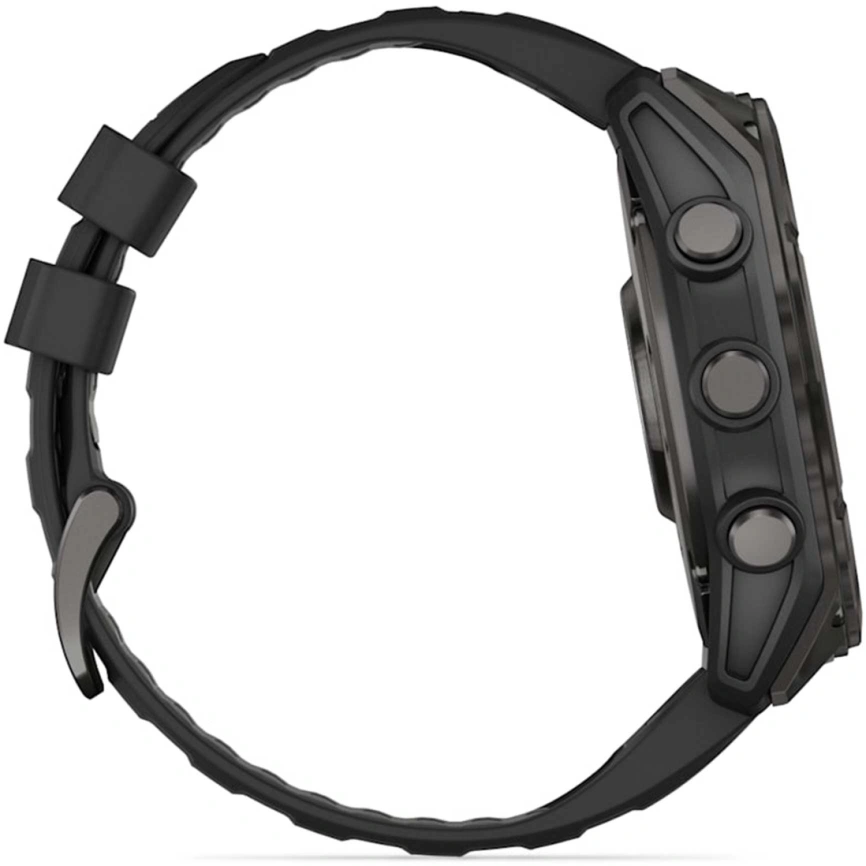 Смарт-часы Garmin Fenix 8 51mm Amoled (010-02905-00) Slate Gray with Black Silicone Band