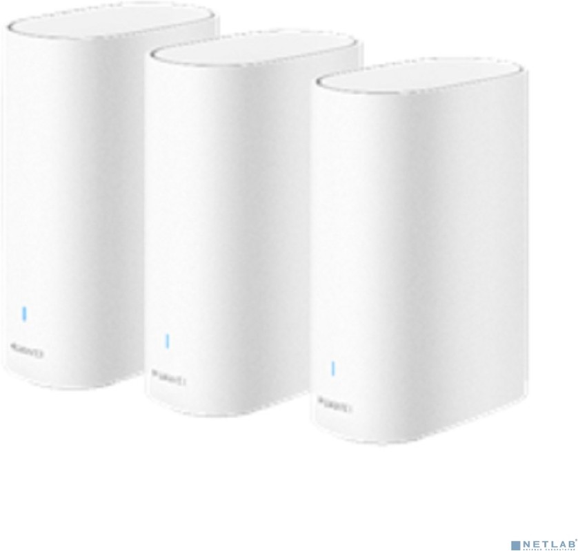 Mesh-система Huawei WiFi Mesh 3+, Wi-Fi 6 (802.11ax), 2976 Мбит/с, 1 Гбит/с (53030DVA)