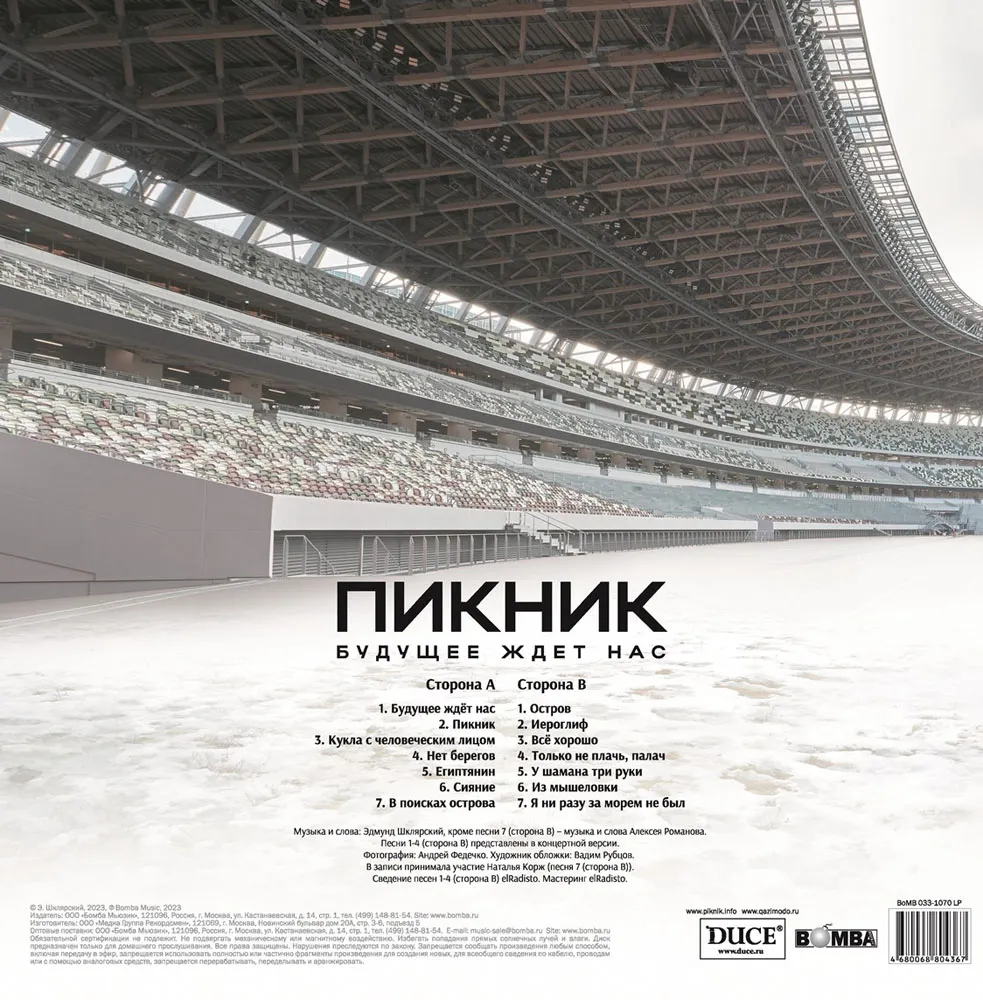 Виниловая пластинка ПИКНИК - Будущее Ждет Нас