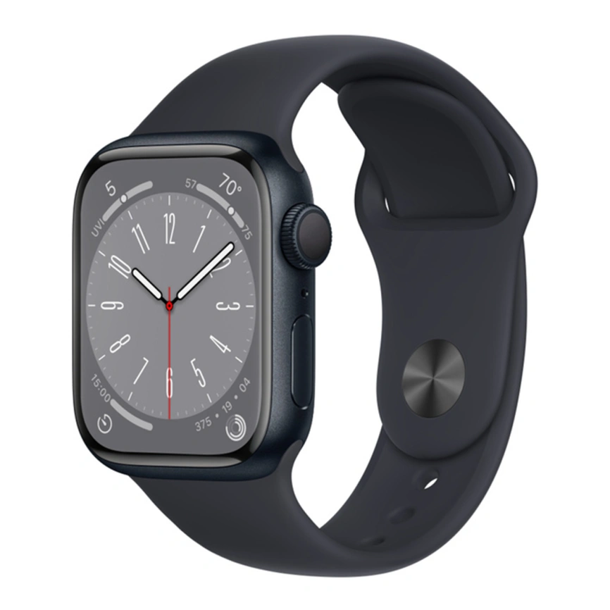 Смарт-часы Apple Watch Series 8 GPS 41 mm,  темная ночь /  One Size