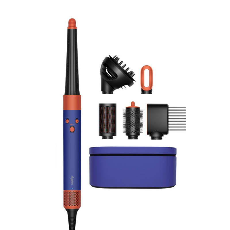 Стайлер Dyson Airwrap i.d. Long HS08 Curly+Coily, Vinca Blue/Topaz