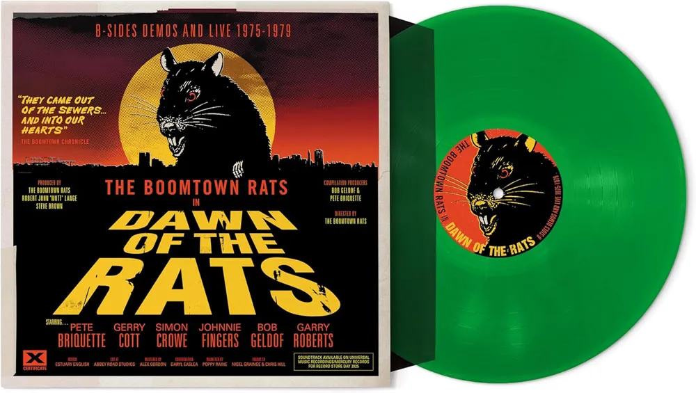 Виниловая пластинка BOOMTOWN RATS - Dawn Of The Rats: B-Sides, Demos And Live 1975-1979 (Rsd 2025) (Green)