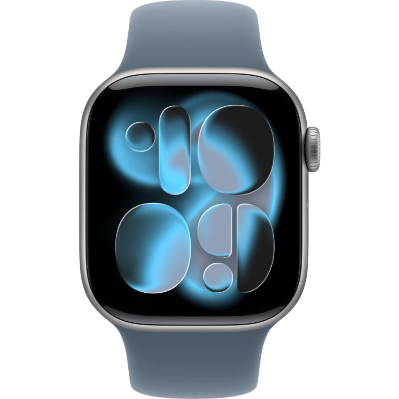 Смарт-часы Apple Watch Series 11, 46 мм (Space Gray | Серый) Sport Band M/L