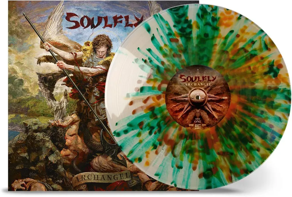 Виниловая пластинка SOULFLY - Archangel (10th Anniversary) (Natural W/ Green, Orange, Brown Splatter)