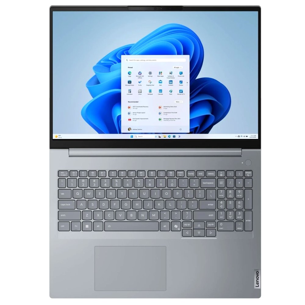 Ноутбук Lenovo ThinkBook 16 Core Ultra 7 21SK0030GQ (16", Intel Core Ultra 7 255H, 16 ГБ, 512 ГБ SSD) серый