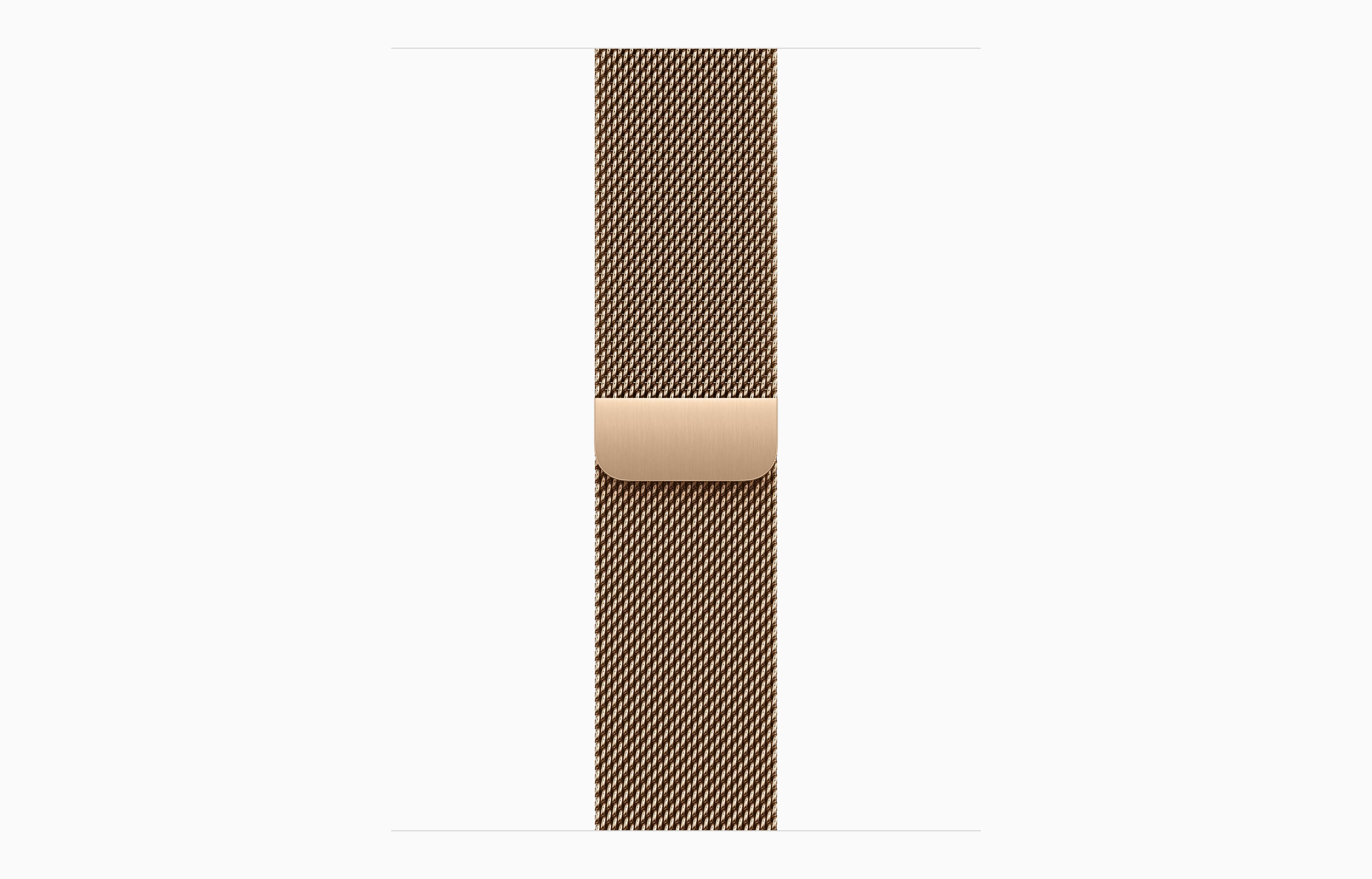 Смарт-часы Apple Watch S10 - 42 mm Титановый корпус, цвет Gold, Milanese Loop, S/M