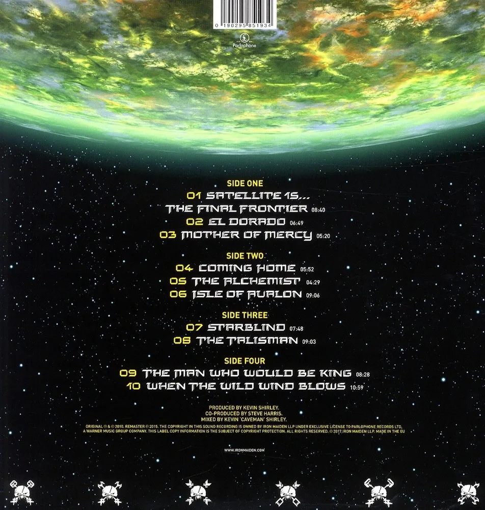 Виниловая пластинка IRON MAIDEN - The Final Frontier (remastered 2015)