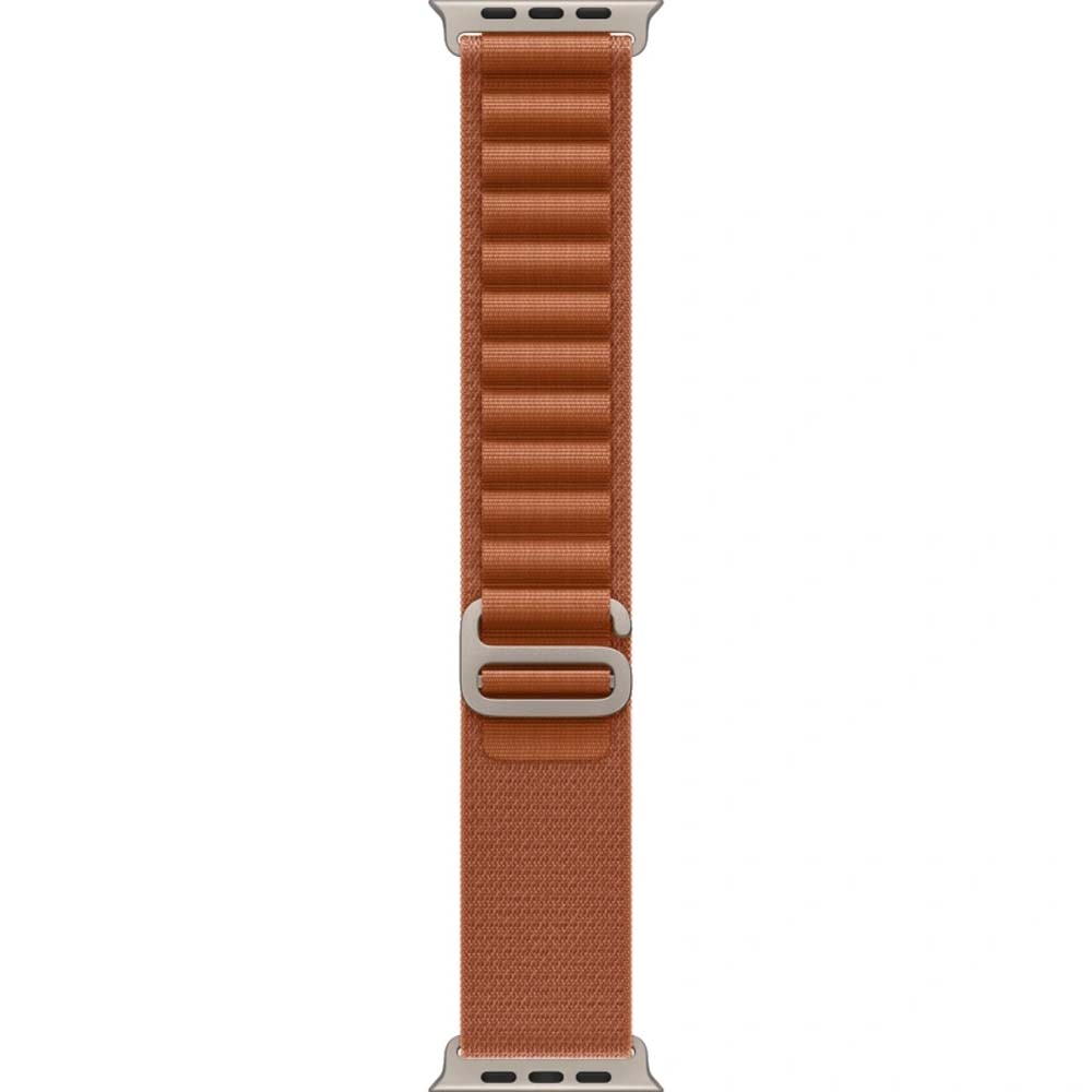 Смарт-часы Apple Watch Ultra 3 - 49 mm Natural Titanium case | ремешок Alpine Loop | Terra Cotta, M