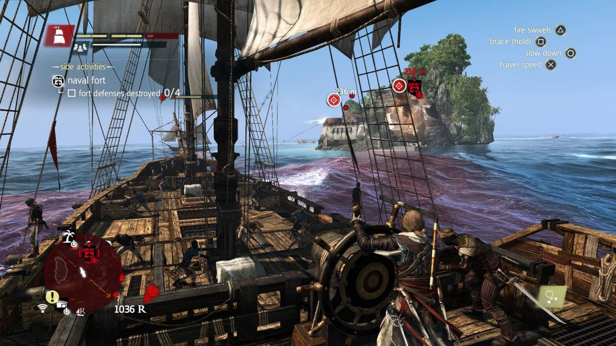 Игра Assassin's Creed IV: Black Flag, русский язык (PS4)