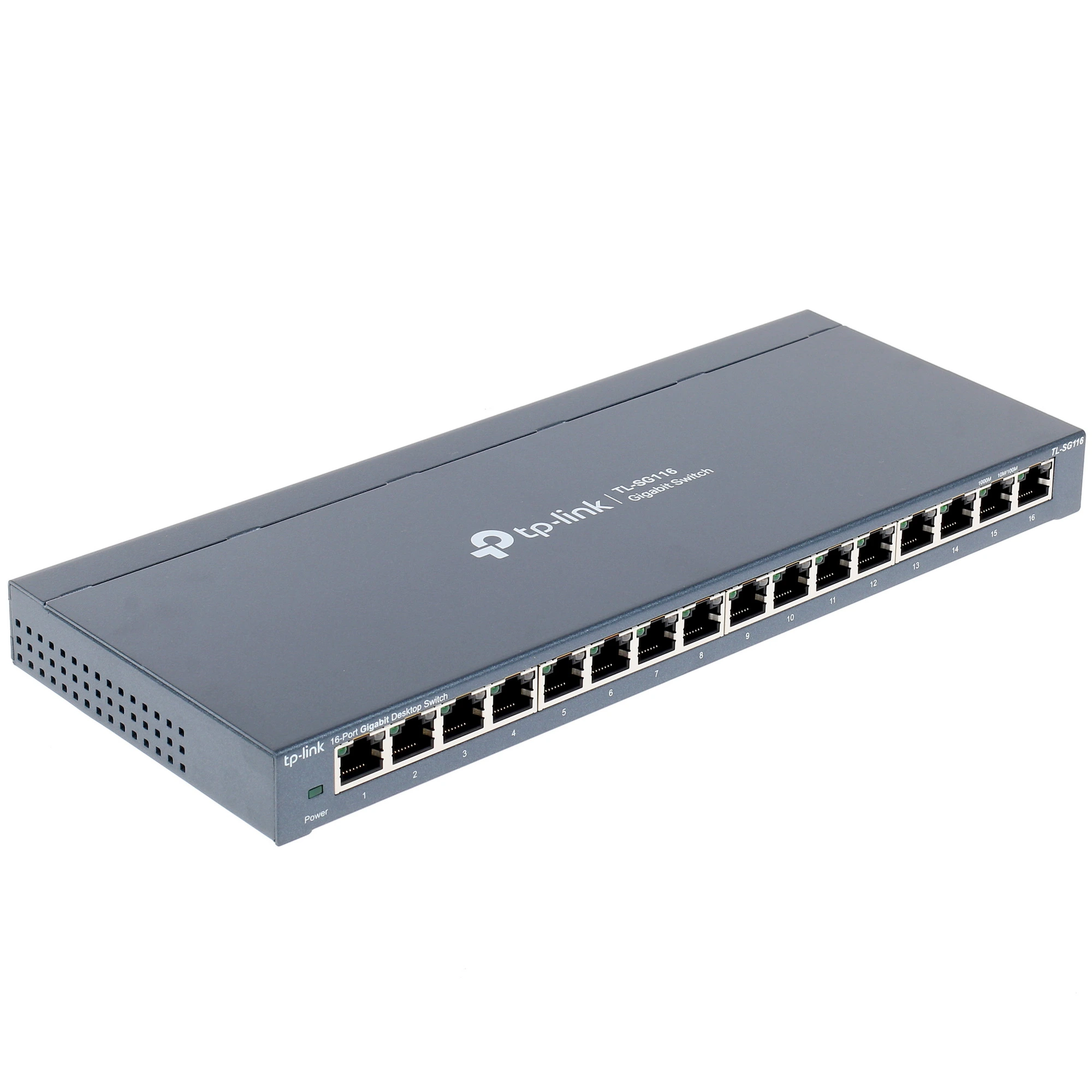 Коммутатор TP-Link TL-SG116, 16 портов, 1 Гбит/с, неуправляемый