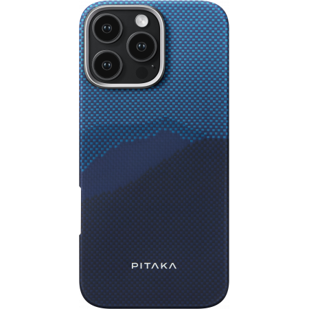 Чехол Pitaka StarPeak Tactile Woven для iPhone 16 Pro Max, принт Over The Horizon Чехол Pitaka StarPeak Tactile Woven для iPhone 16 Pro Max, принт Over The Horizon