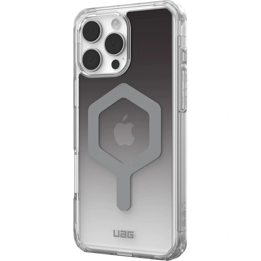 Чехол UAG MagSafe Plyo для iPhone 16 Pro Black/Clear Ombre