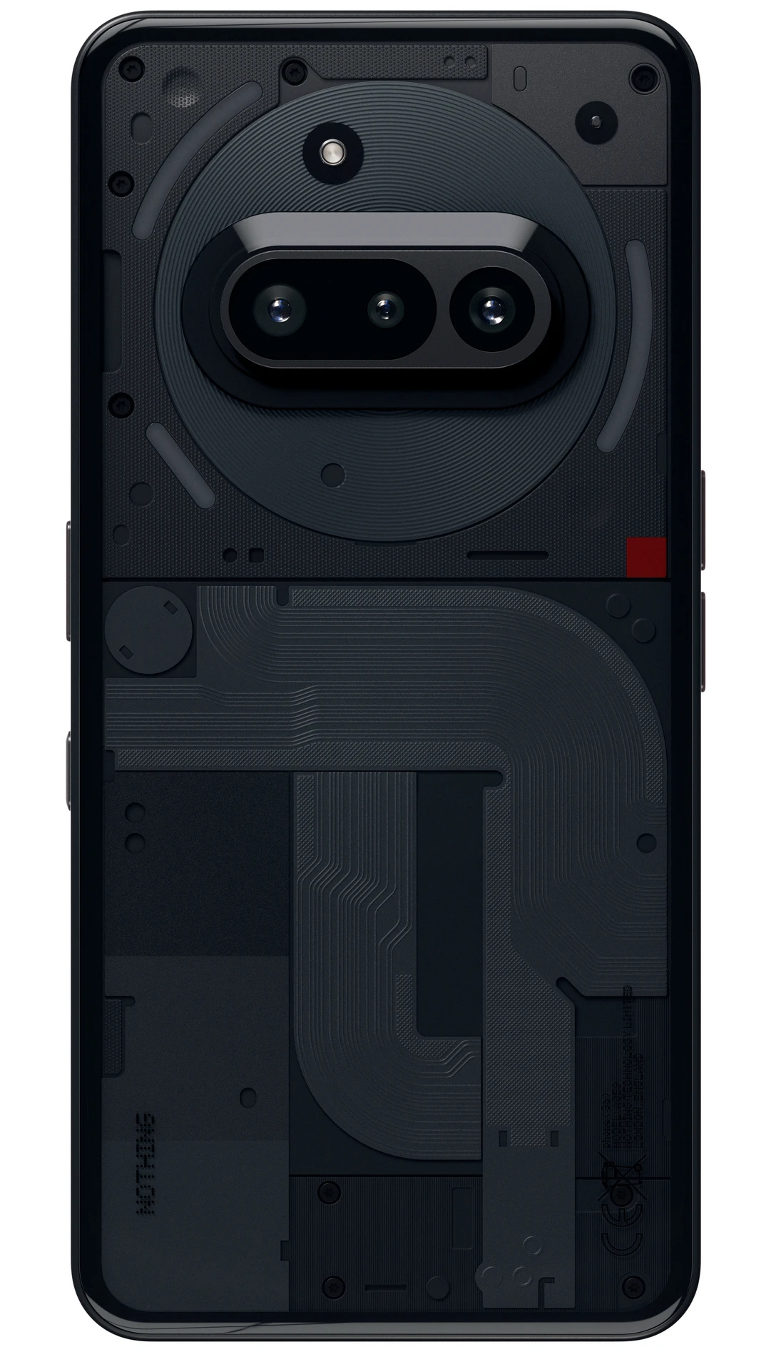 Смартфон Nothing Phone 3A 12/256 ГБ (Чёрный | Black)