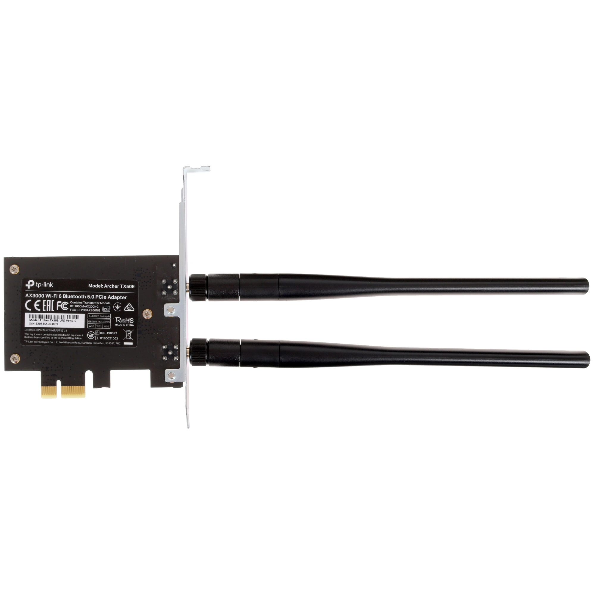 Wi‑Fi адаптер TP-Link Archer TX50E, PCI-E, AX3000