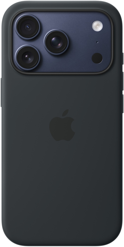 Чехол Apple для iPhone 17 Pro Silicone MagSafe, Черный