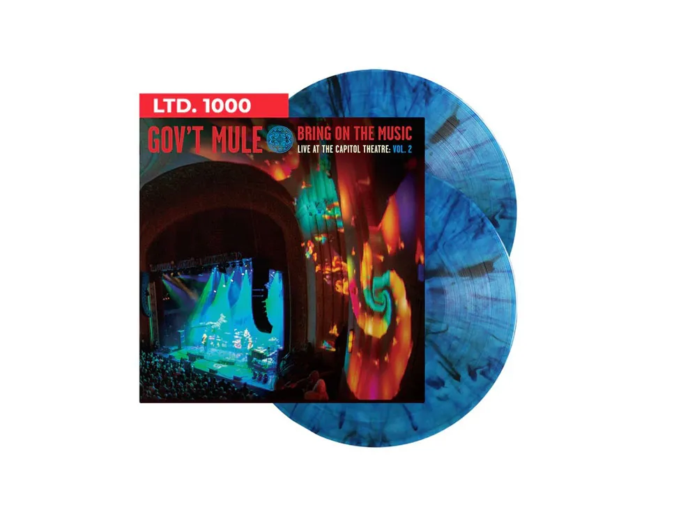 Виниловая пластинка GOV'T MULE - Bring On The Music / Live At The Capitol Theatre: Vol. 2 (Blue Marble)