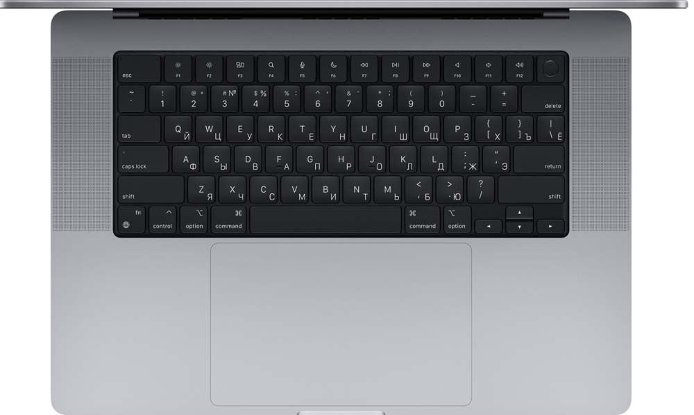 Ноутбук MacBook Pro 16" M1 Max (2021) 10C CPU/16C GPU, 32 ГБ RAM, 1 ТБ SSD, Space Gray