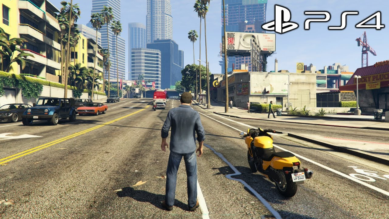 Игра GTA 5, русские субтитры (PS4)