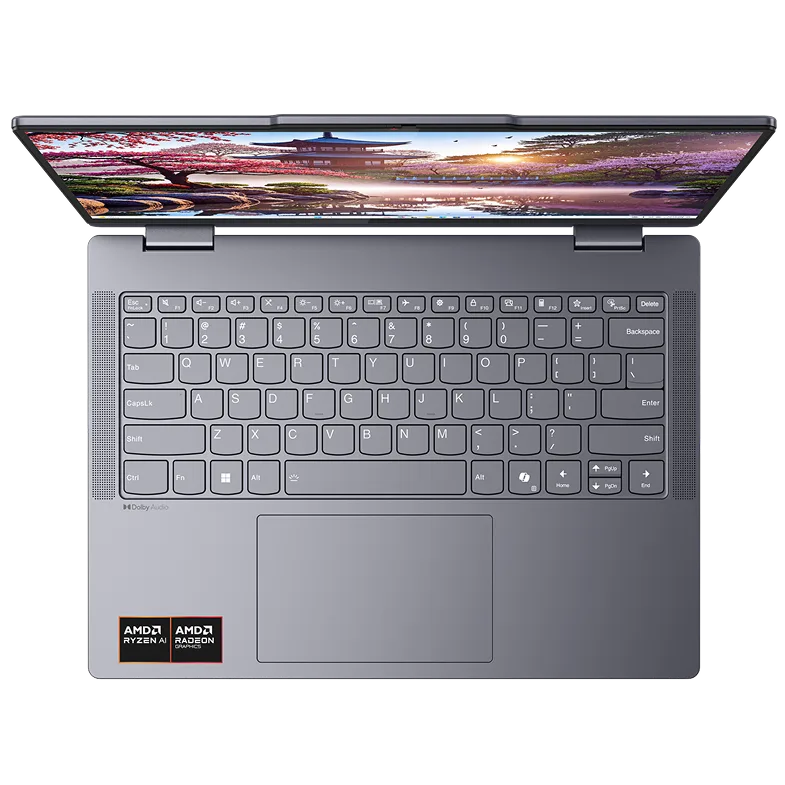 Ноутбук Lenovo IdeaPad 5 2-in-1 14 83KT001TUS (AMD Ryzen AI 7 350, 16 ГБ RAM, 512 ГБ SSD) Серый