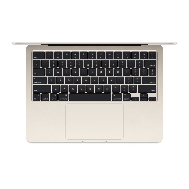 Ноутбук MacBook Air 13" M3 (2024) 8C CPU/10C GPU, 16 ГБ RAM, 512 ГБ SSD, русская раскладка, Starlight