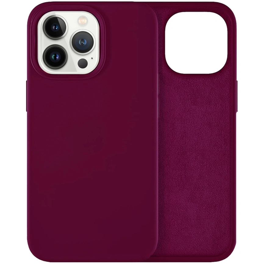 Накладка силиконовая MItrifON для iPhone 13 Pro (20547) Burgundy