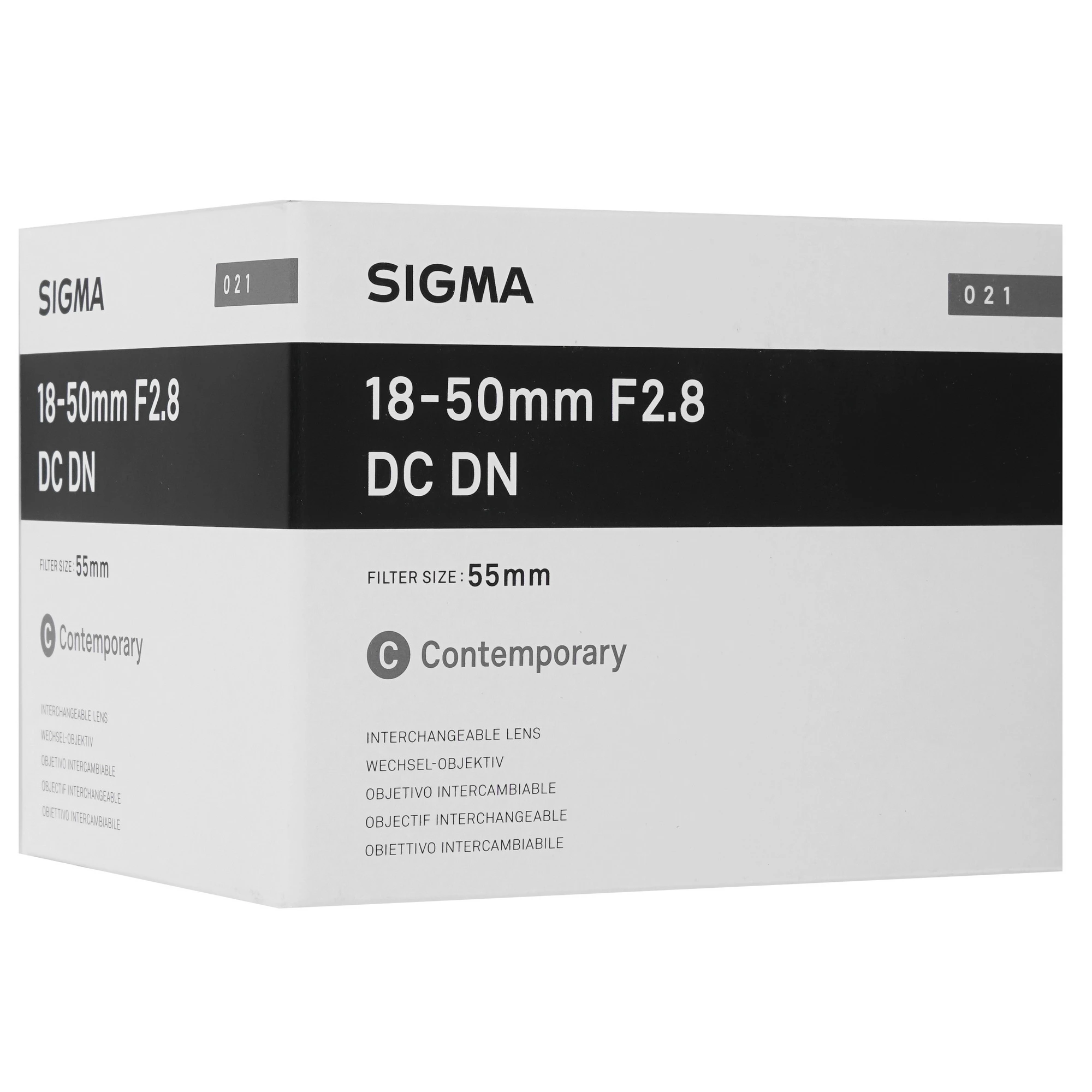 Фотообъектив Sigma 18-50mm f/2.8 DC DN Contemporary Leica L черный