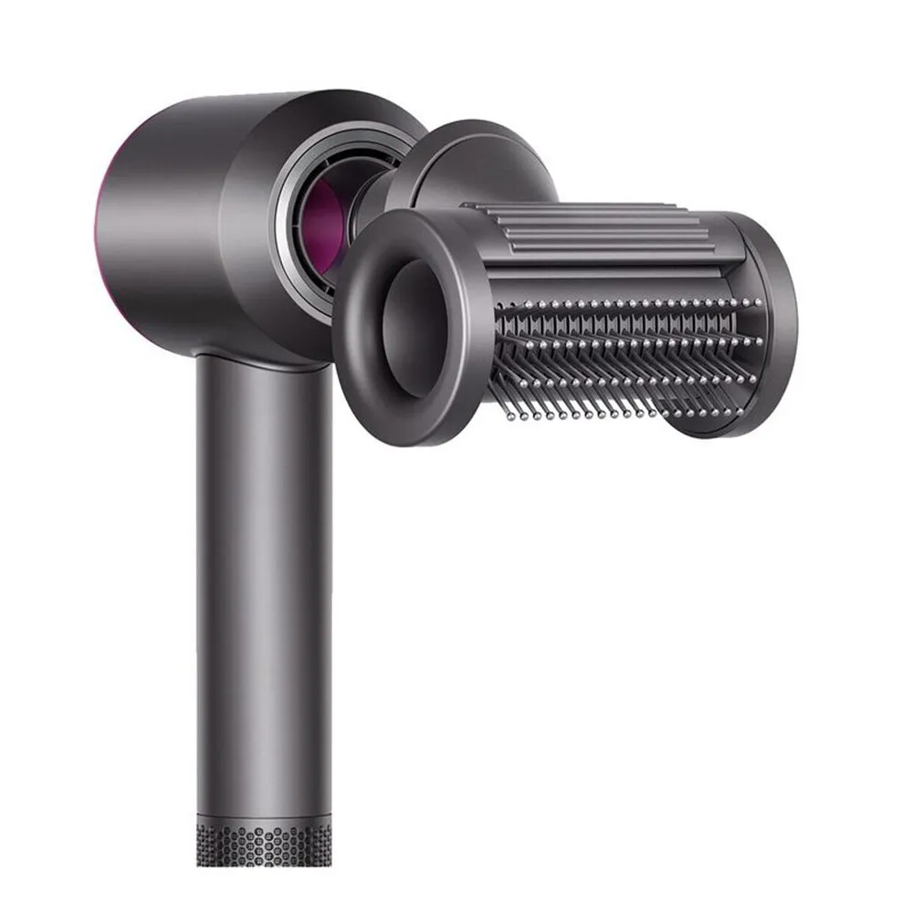 Фен Dyson Supersonic HD15, серебристый (Nickel/Fuchsia)