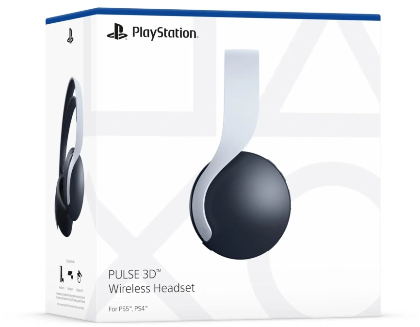 Беспроводная гарнитура Sony PULSE 3D White/Black
