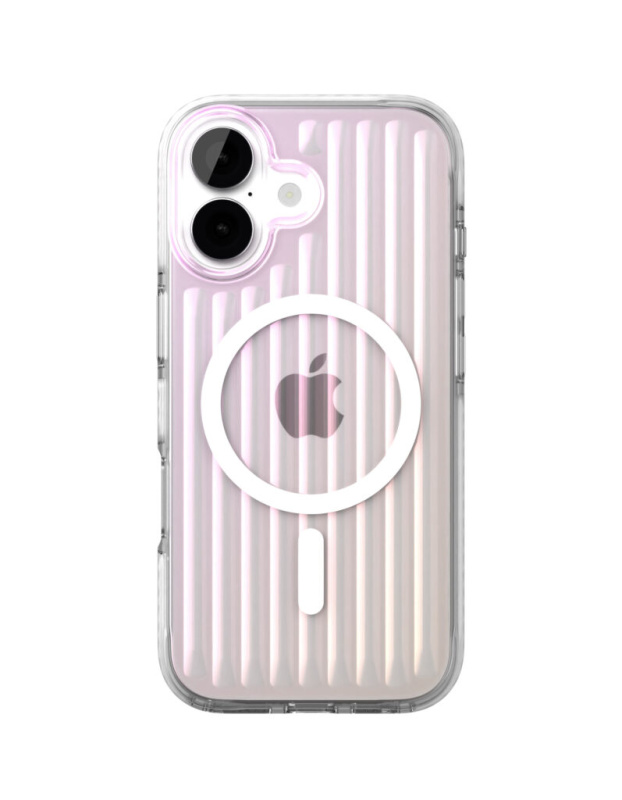 Чехол защитный VLP Pulse Case MagSafe для iPhone 17,  Перламутровый