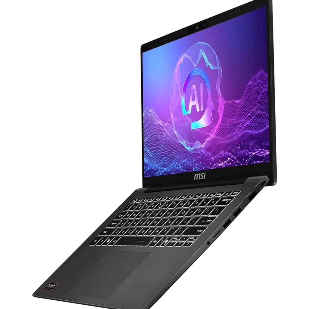 Ноутбук MSI Modern Modern 14 AI+ 9S7-14SK21-041 (14", AMD Ryzen AI 5 330, 16 ГБ, 512 ГБ SSD) серый