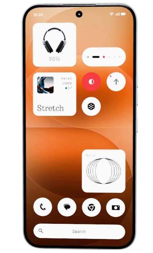 Смартфон Nothing Phone (4a) Pro 12/256 ГБ Серебристый