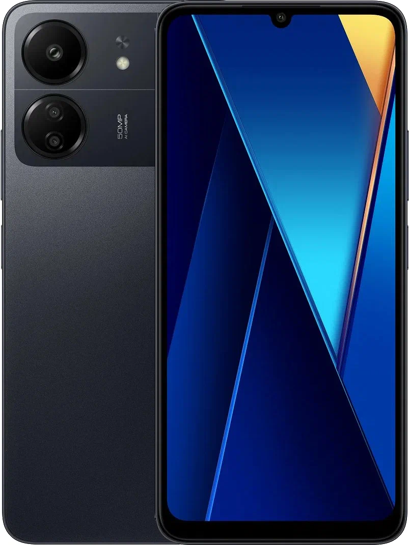 Смартфон Xiaomi Poco C65 | 8/256 ГБ Ростест (EAC) Черный Смартфон Xiaomi Poco C65 | 8/256 ГБ Ростест (EAC) Черный