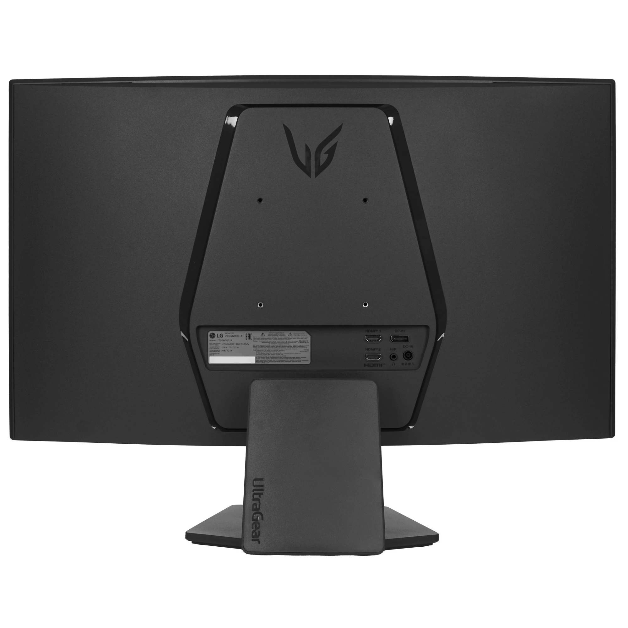 Монитор LG 27GS60QC-B 27" 180 Гц VA Черный