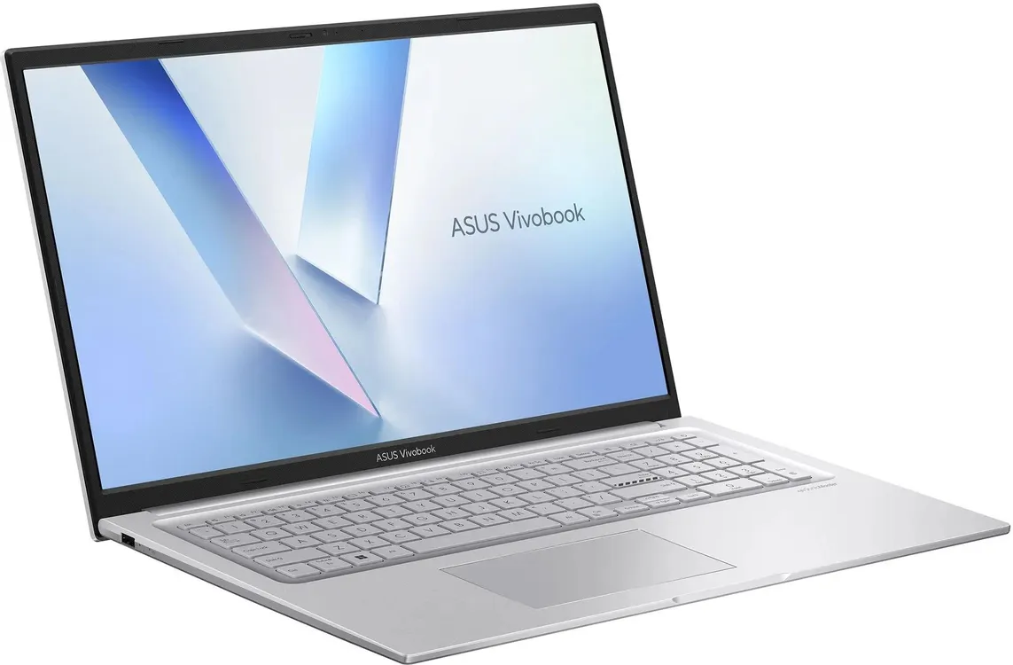 Ноутбук ASUS Vivobook 17 X1704VA 90NB13X1-M00MT0 (17.3", Intel Core 7 150U, 16 ГБ, 1 ТБ SSD), серебристый