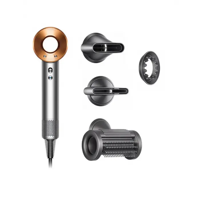Фен Dyson Supersonic HD15, коричневый (Nickel/Copper)