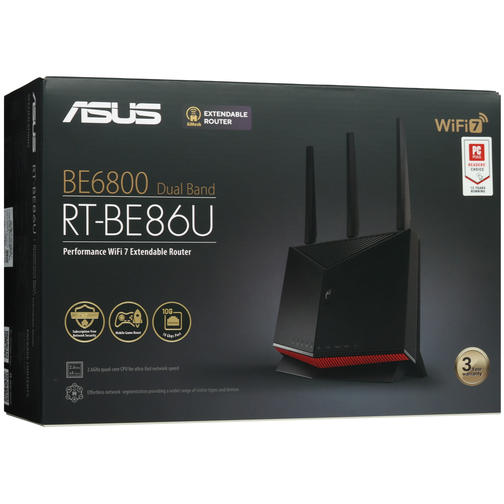 Беспроводной маршрутизатор ASUS RT-BE86U