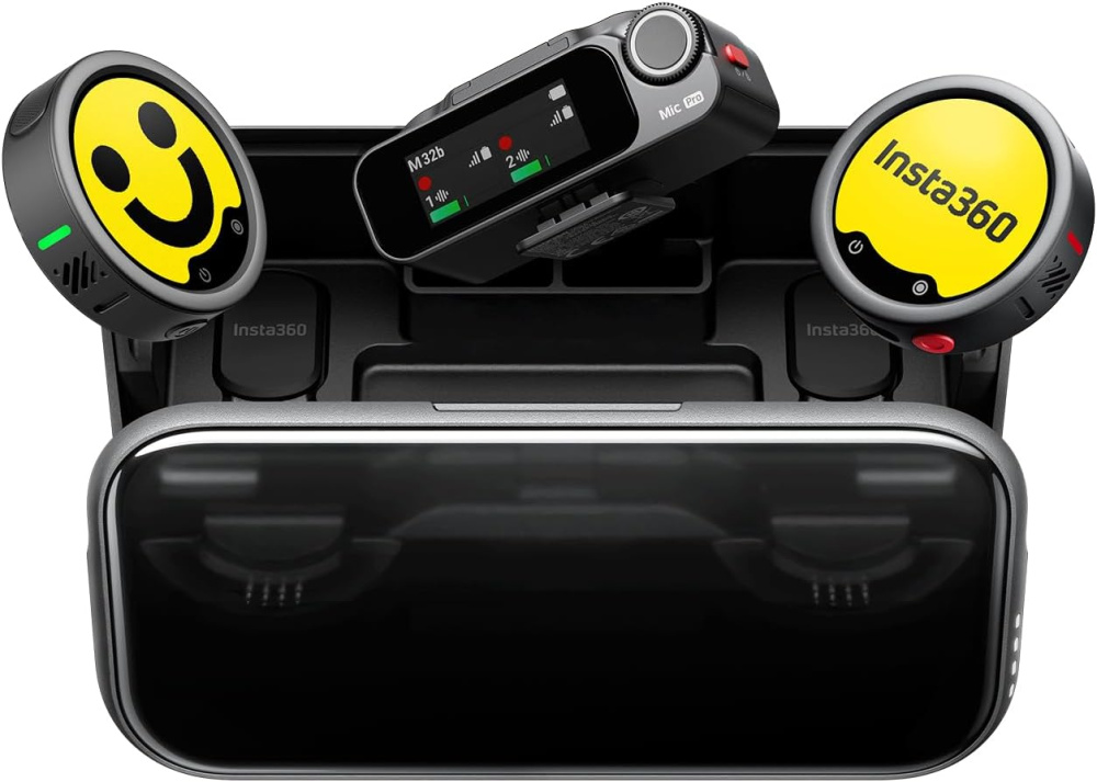 Микрофон Insta360 Mic Pro (2TX+1RX)