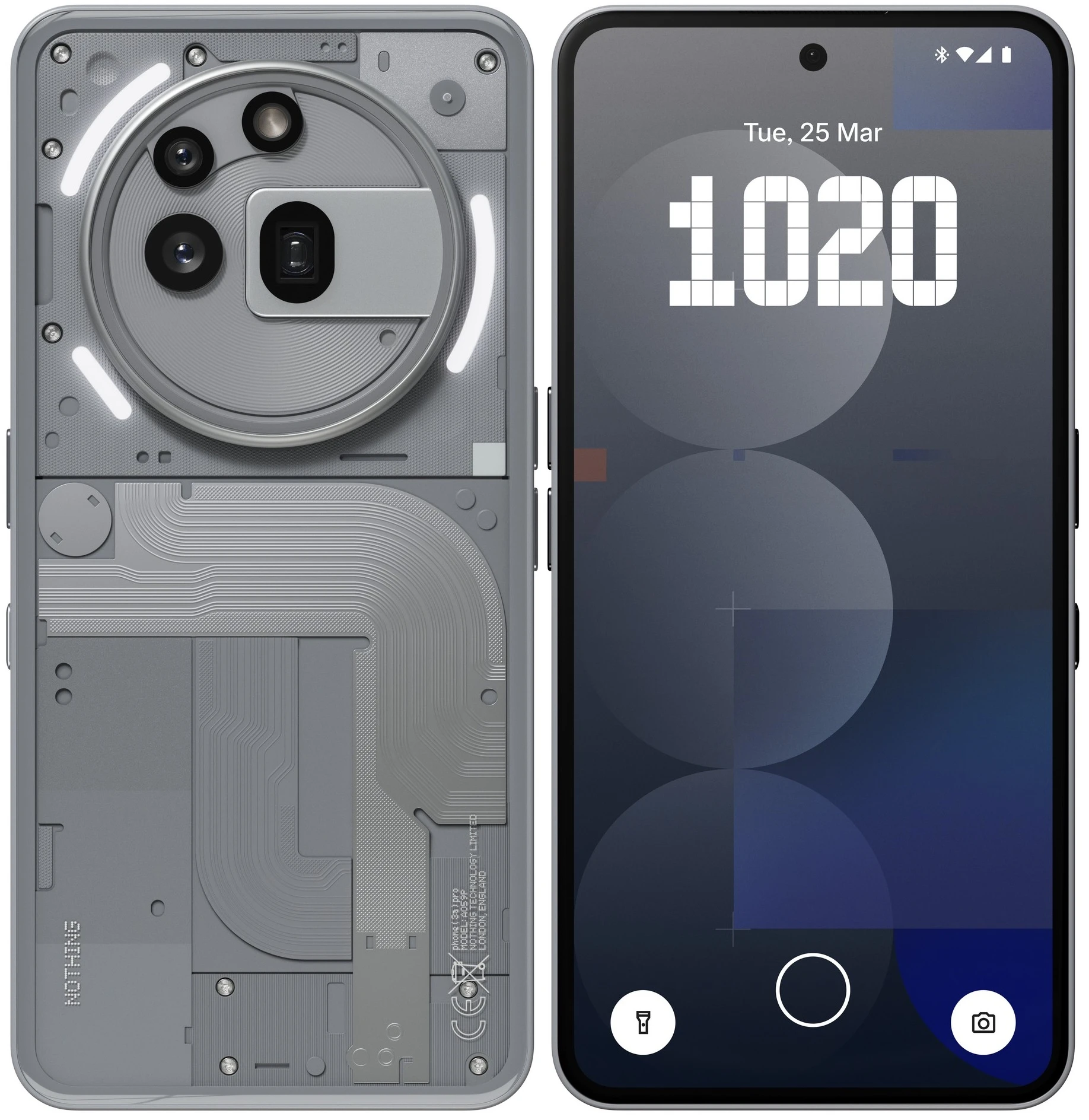 Смартфон Nothing Phone 3A Pro, 12/256 ГБ (Серый | Grey)