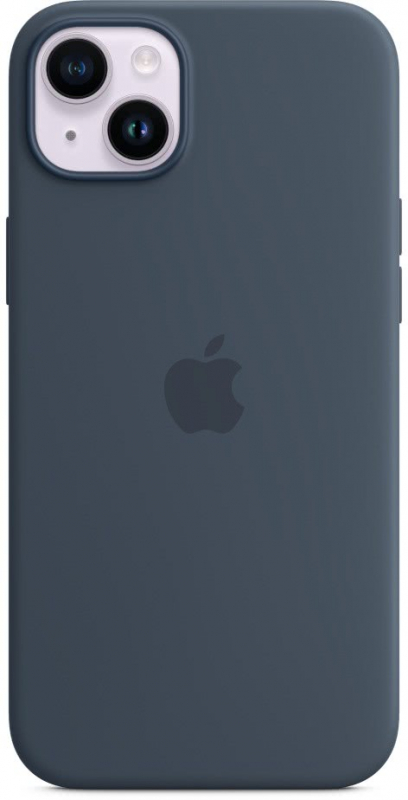 Чехол iPhone 14 Silicone MagSafe грозовая туча - MPRV3