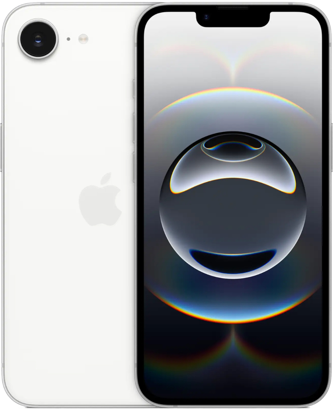 Смартфон Apple iPhone 16e 128 ГБ (Белый | White) Смартфон Apple iPhone 16e 128 ГБ (Белый | White)